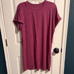 🌵Berry T-Shirt Dress for Women